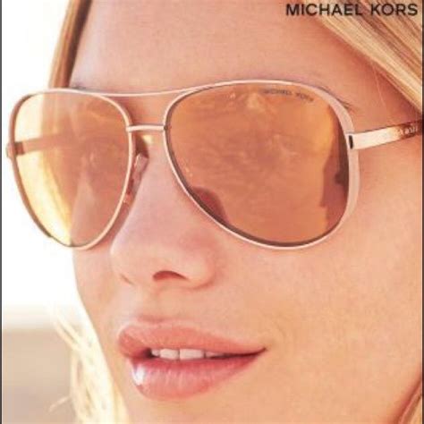 michael kors clear glasses rose gold|Michael Kors sunglasses chelsea gold.